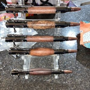 Handmade bolt action pens!